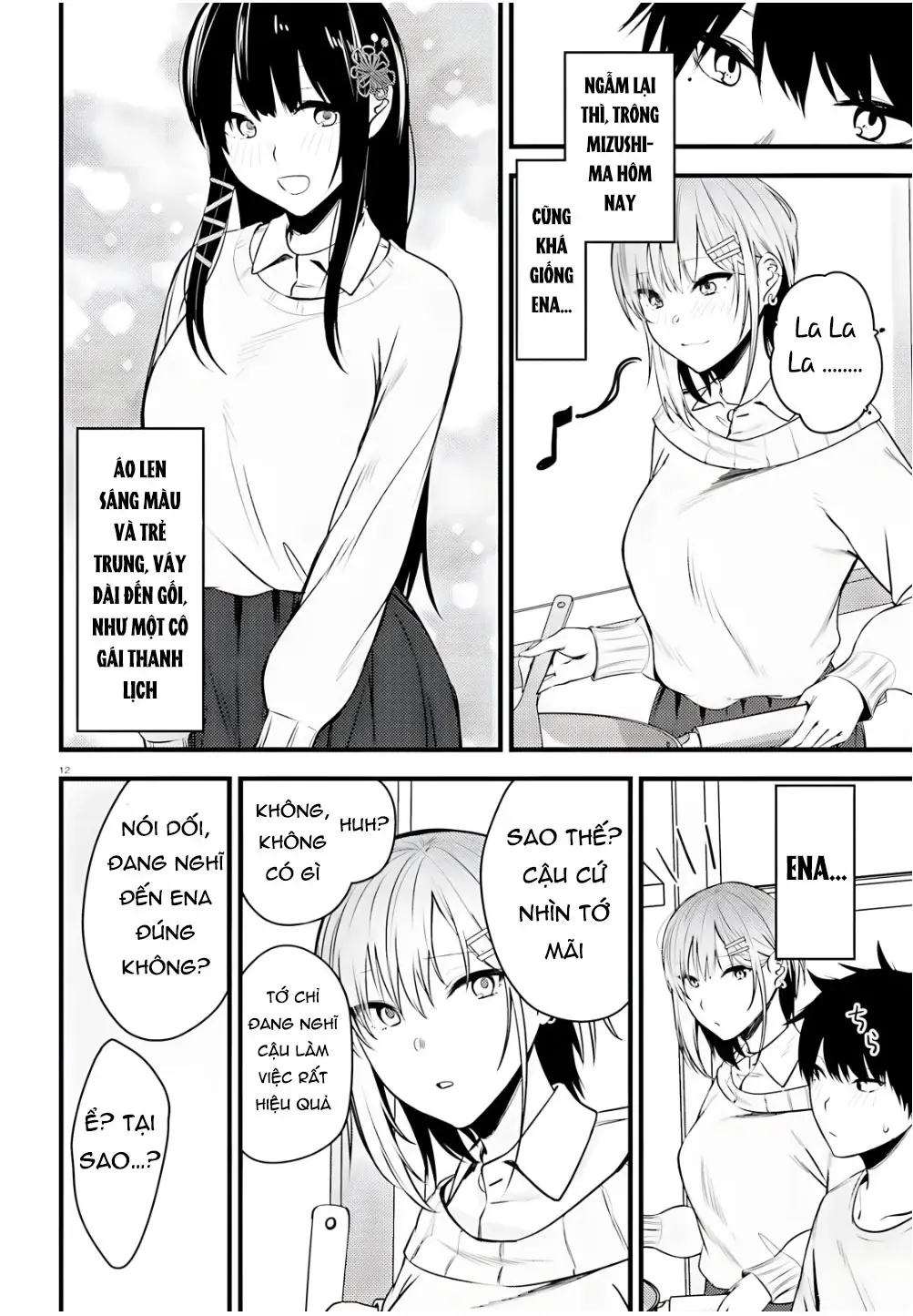 Cô nàng đẹp mã mà bạn gái tôi thích đang nhắm tới tôi Chapter 4 - Trang 13