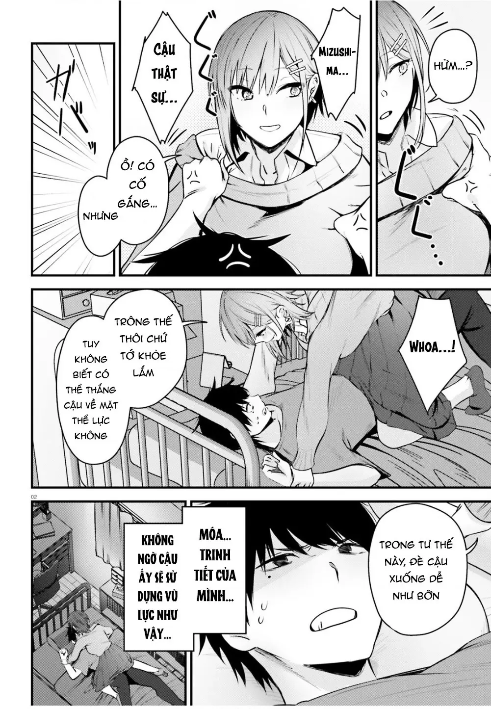 Cô nàng đẹp mã mà bạn gái tôi thích đang nhắm tới tôi Chapter 5 - Trang 3