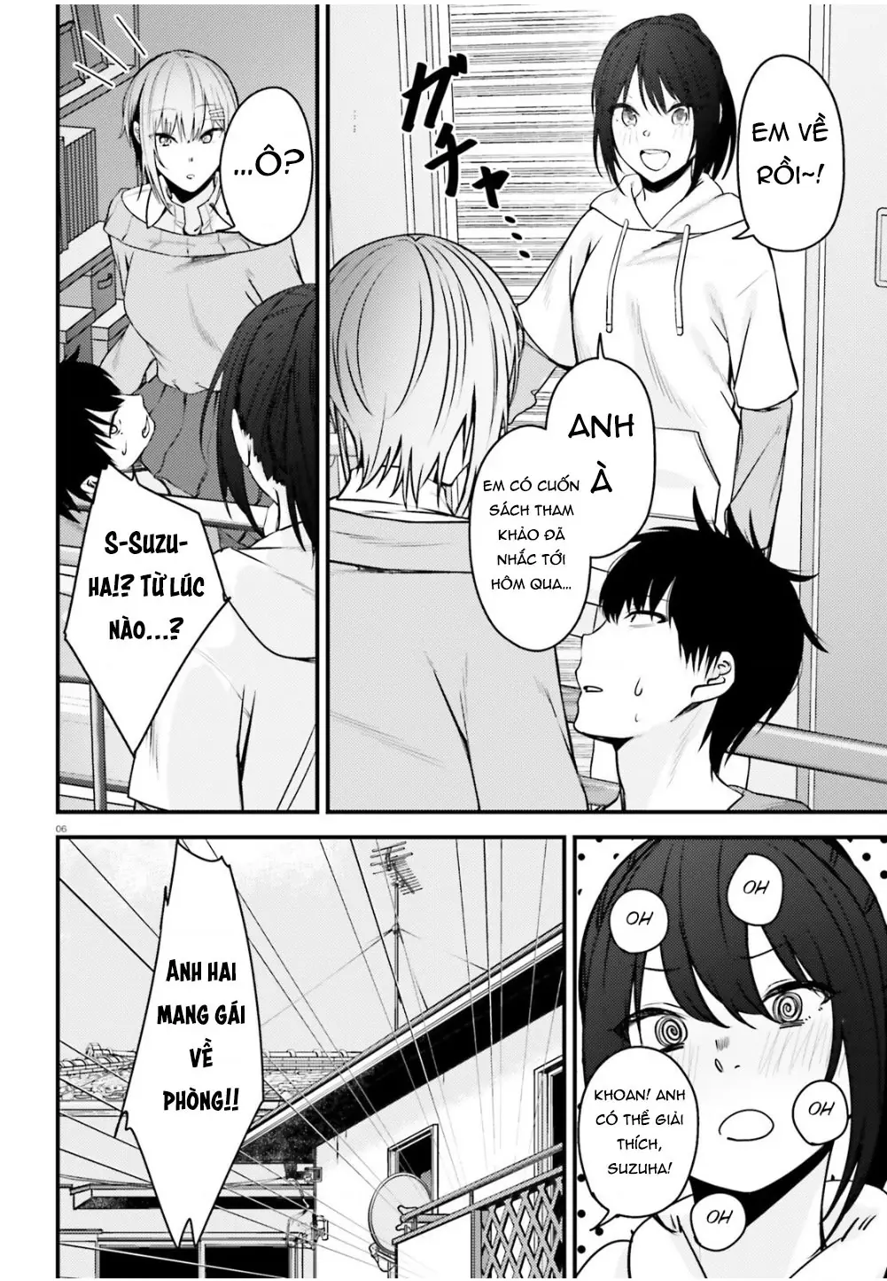 Cô nàng đẹp mã mà bạn gái tôi thích đang nhắm tới tôi Chapter 5 - Trang 7