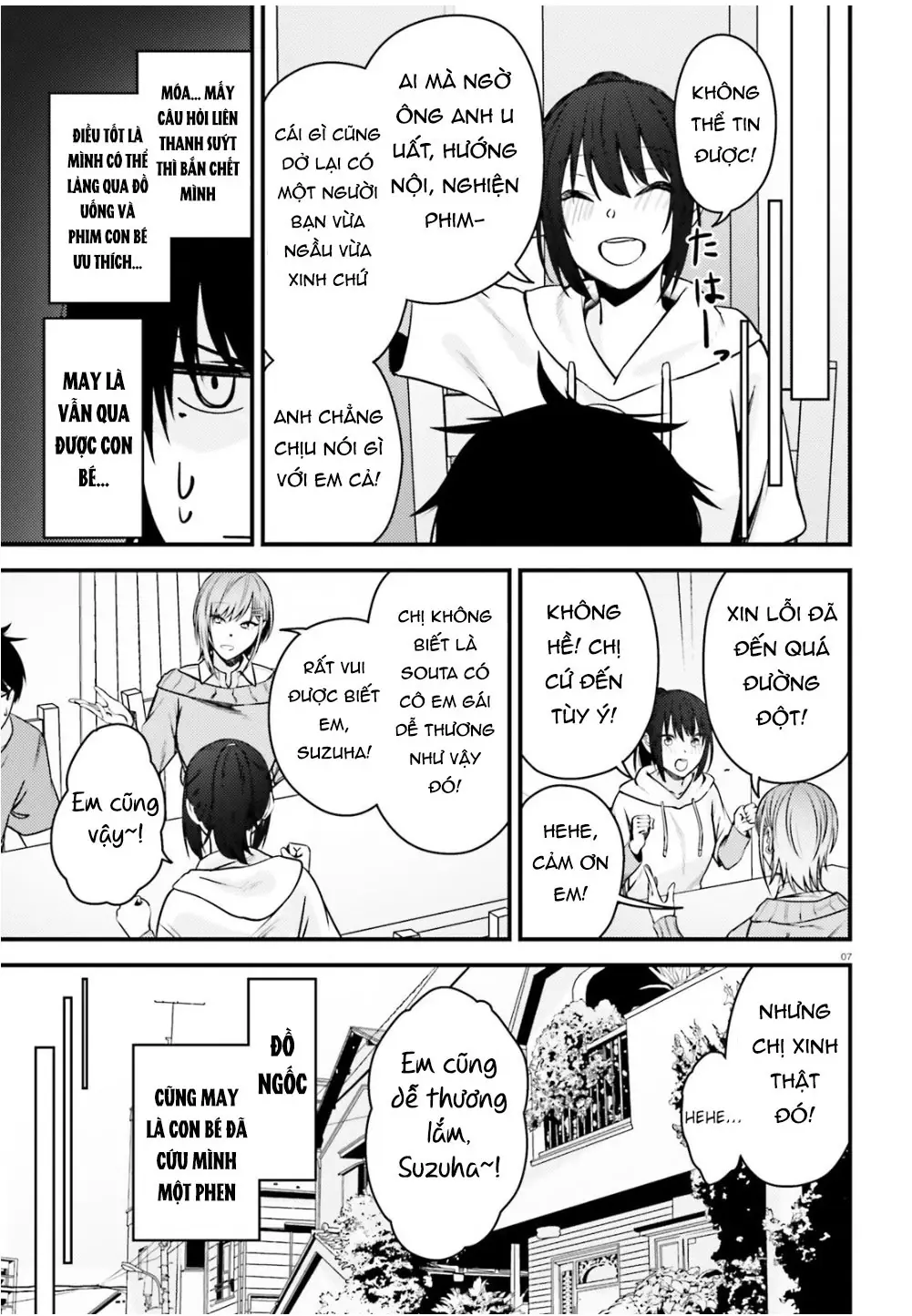 Cô nàng đẹp mã mà bạn gái tôi thích đang nhắm tới tôi Chapter 5 - Trang 8