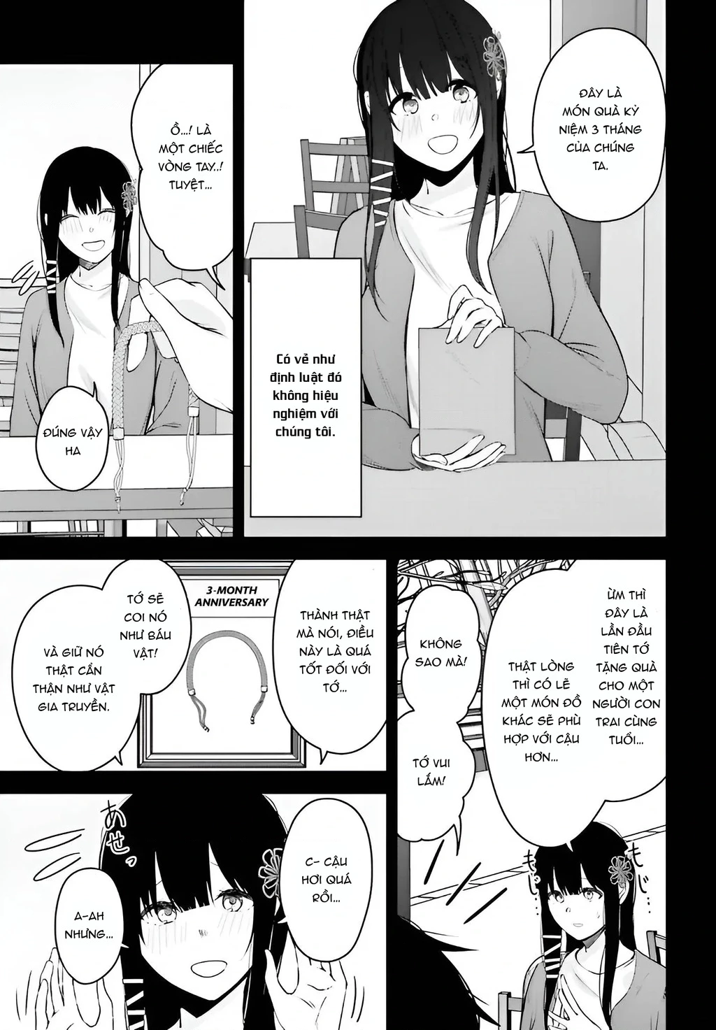 Cô nàng đẹp mã mà bạn gái tôi thích đang nhắm tới tôi Chapter 6 - Trang 4