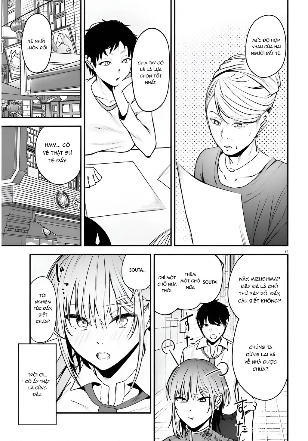 Cô nàng đẹp mã mà bạn gái tôi thích đang nhắm tới tôi Chapter 7 - Trang 18
