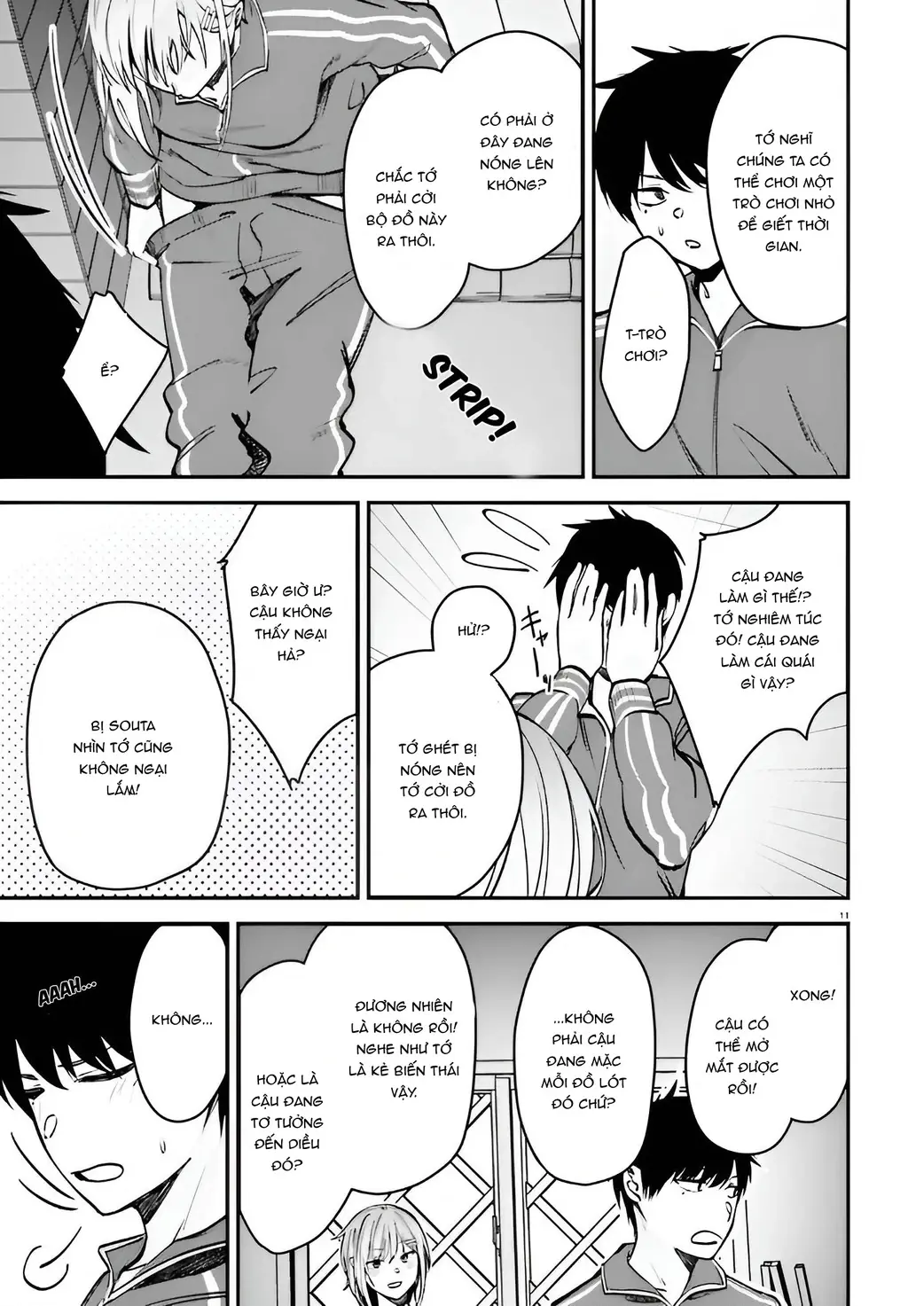 Cô nàng đẹp mã mà bạn gái tôi thích đang nhắm tới tôi Chapter 8 - Trang 12