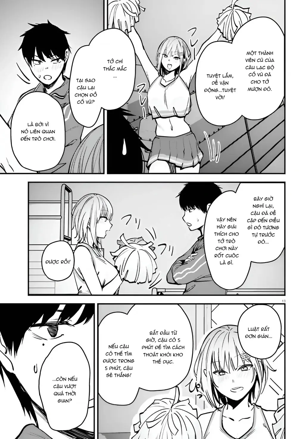 Cô nàng đẹp mã mà bạn gái tôi thích đang nhắm tới tôi Chapter 8 - Trang 14