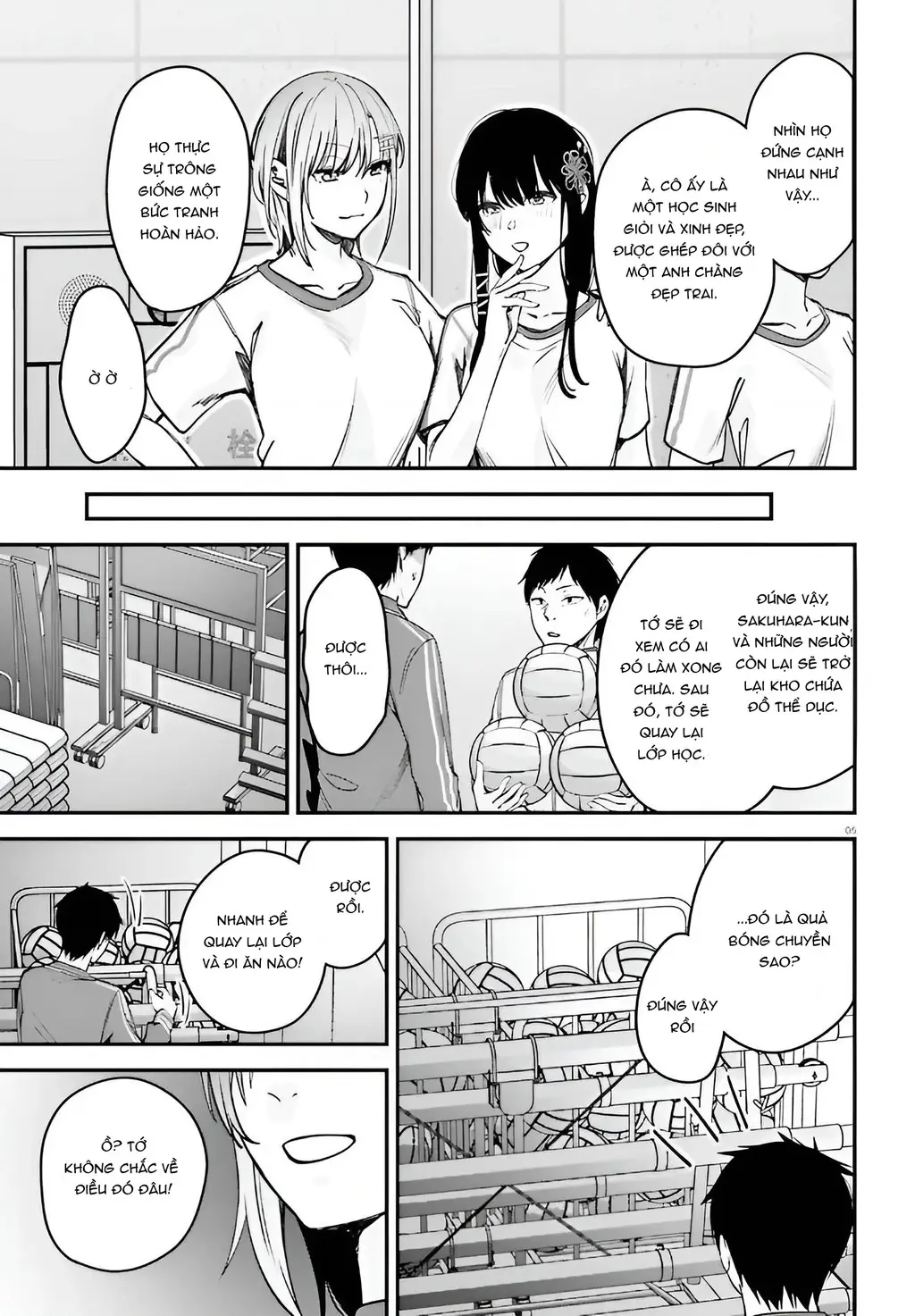 Cô nàng đẹp mã mà bạn gái tôi thích đang nhắm tới tôi Chapter 8 - Trang 6