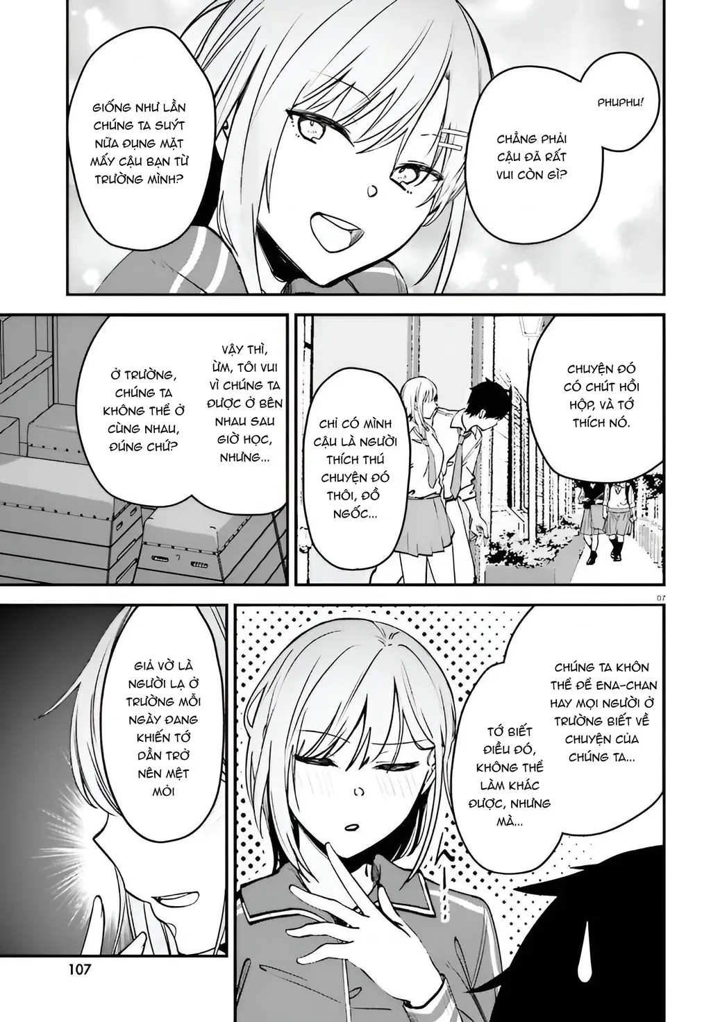 Cô nàng đẹp mã mà bạn gái tôi thích đang nhắm tới tôi Chapter 8 - Trang 8