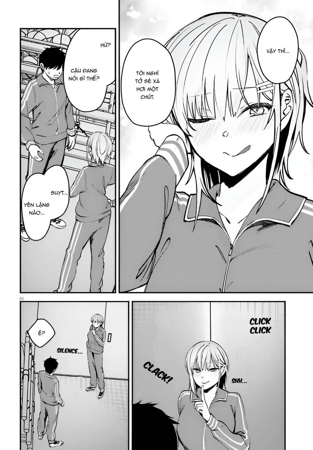 Cô nàng đẹp mã mà bạn gái tôi thích đang nhắm tới tôi Chapter 8 - Trang 9