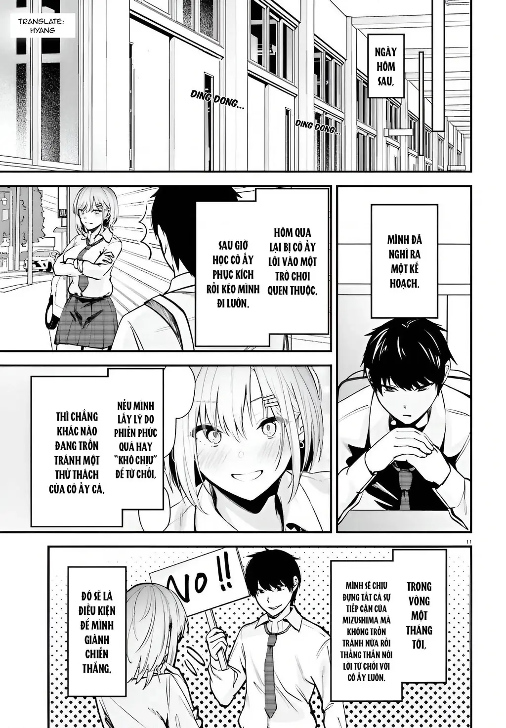 Cô nàng đẹp mã mà bạn gái tôi thích đang nhắm tới tôi Chapter 9 - Trang 10