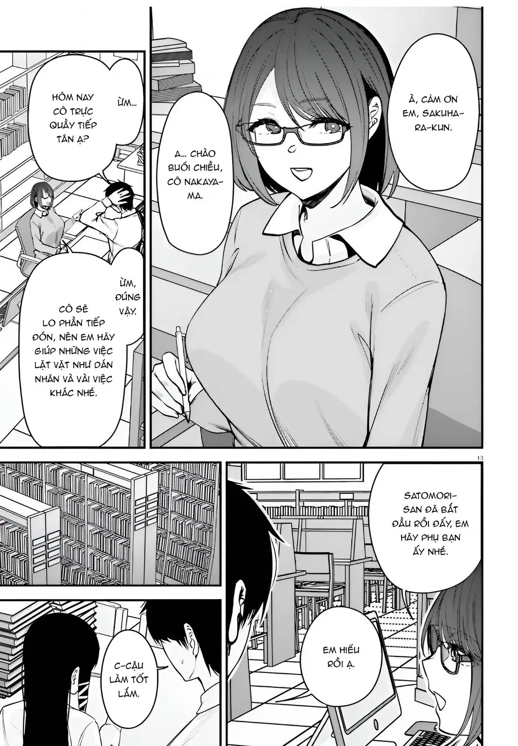 Cô nàng đẹp mã mà bạn gái tôi thích đang nhắm tới tôi Chapter 9 - Trang 12