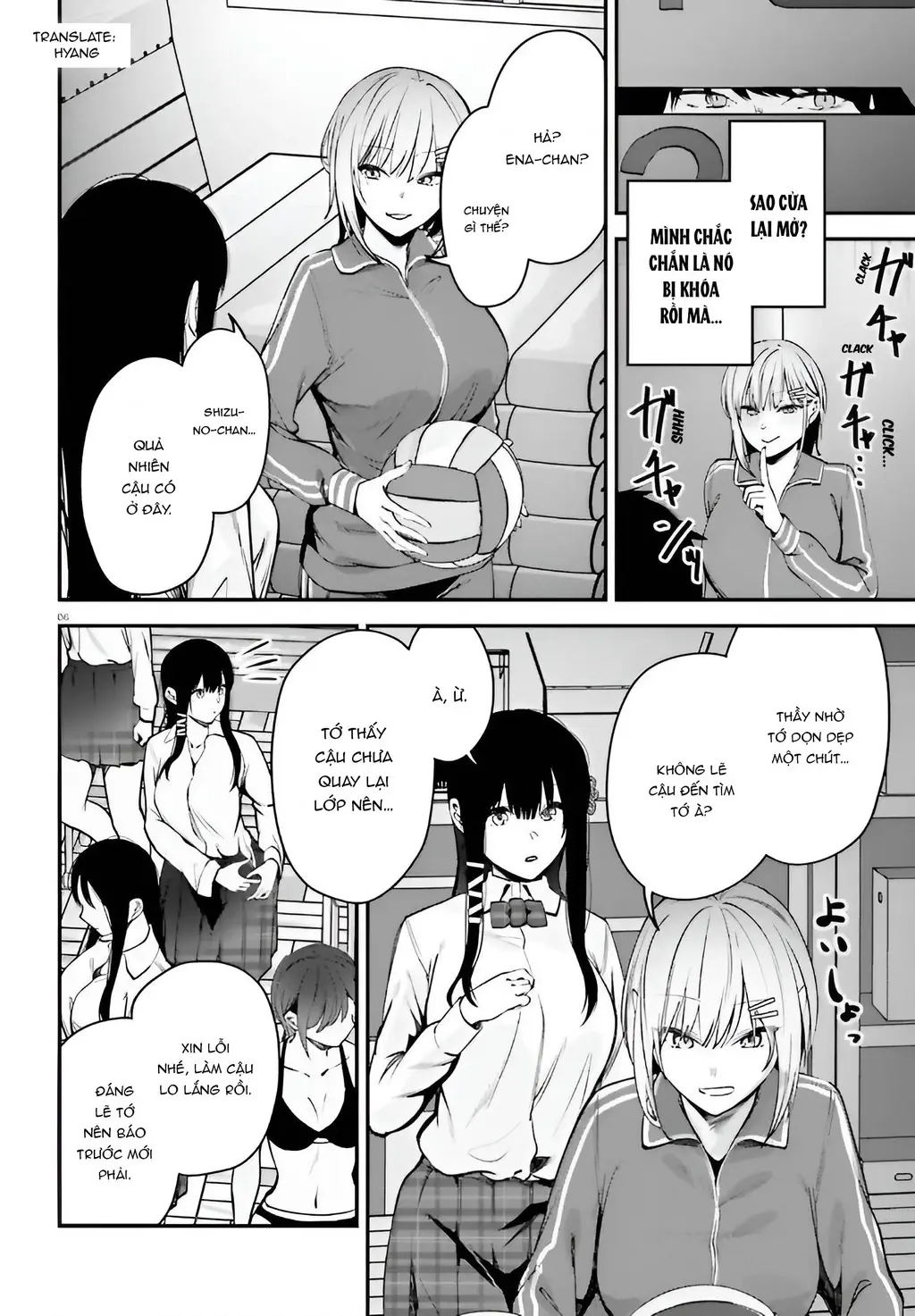 Cô nàng đẹp mã mà bạn gái tôi thích đang nhắm tới tôi Chapter 9 - Trang 5