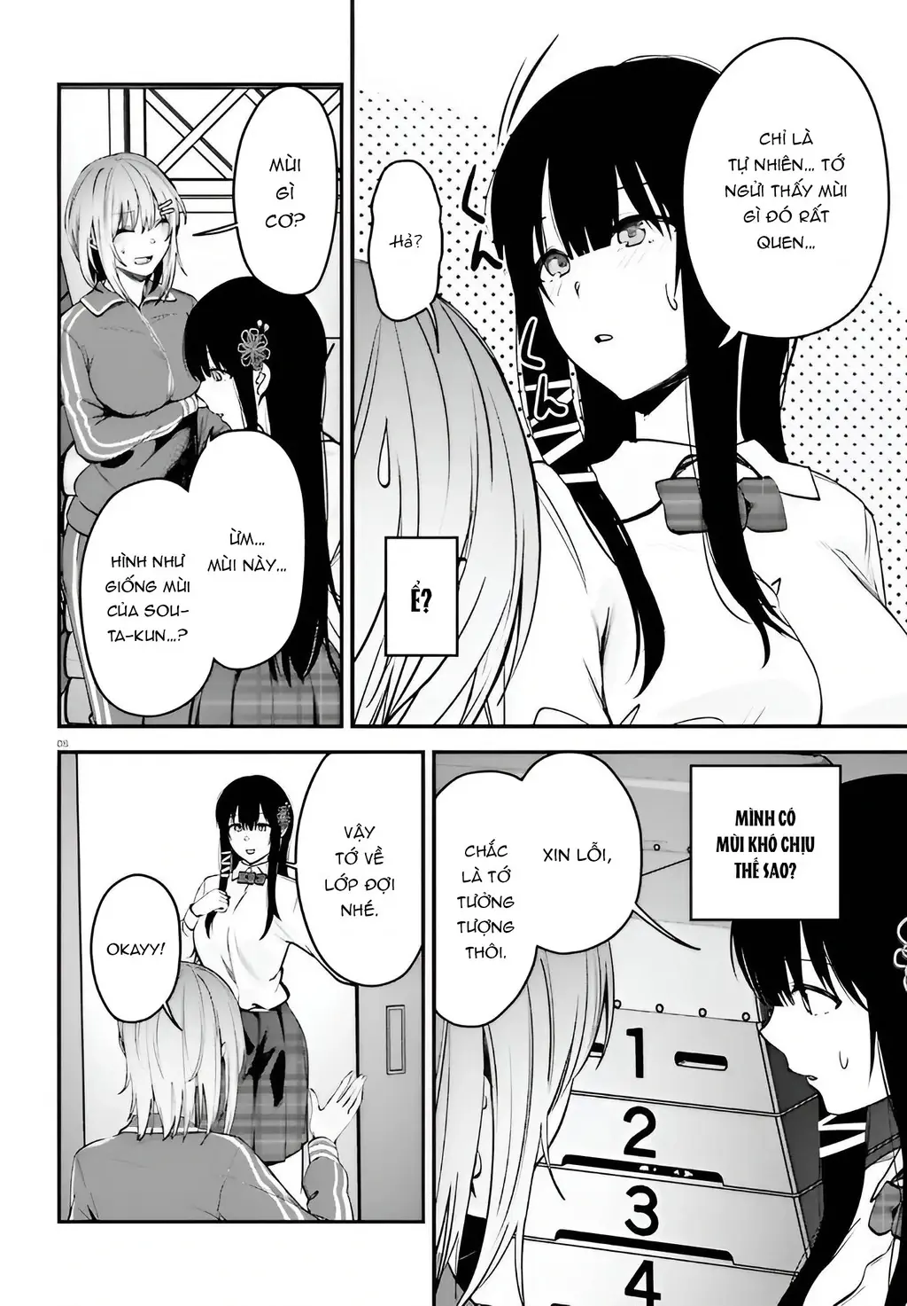 Cô nàng đẹp mã mà bạn gái tôi thích đang nhắm tới tôi Chapter 9 - Trang 7