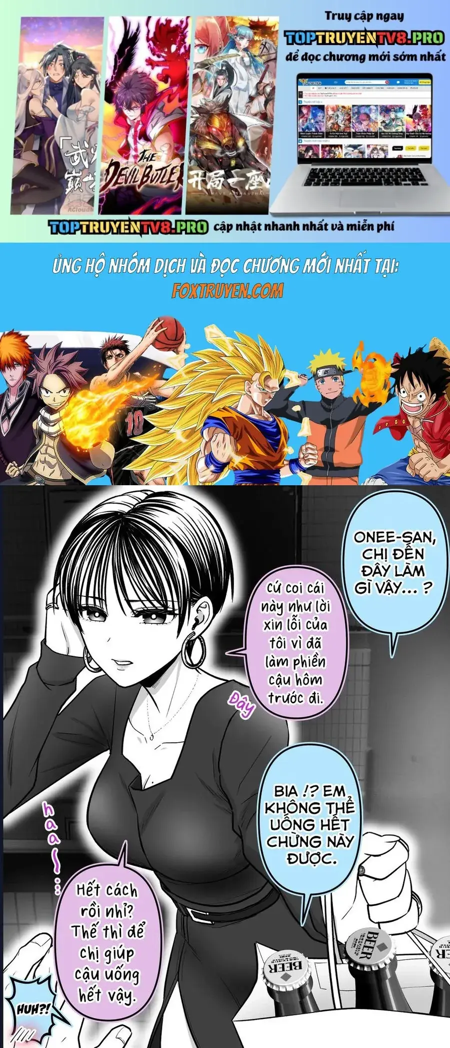 Cô Nàng Hơn Tuổi Ngầu Lòi Khiến Tôi Rung Động Chapter 3 - Trang 3