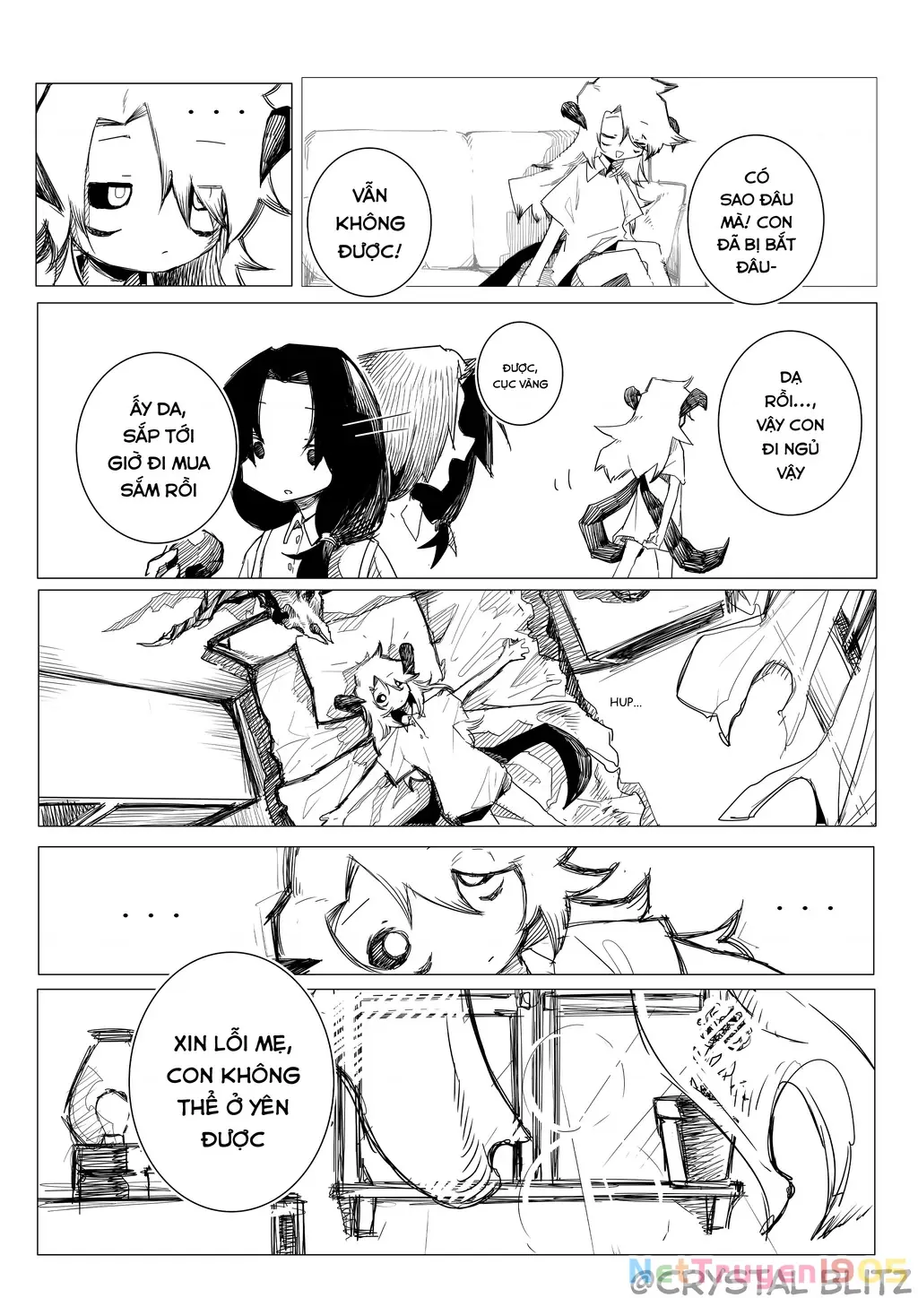 Con gái nuôi của tôi là sinh vật dị thường đáng sợ Chapter 3 - Trang 3