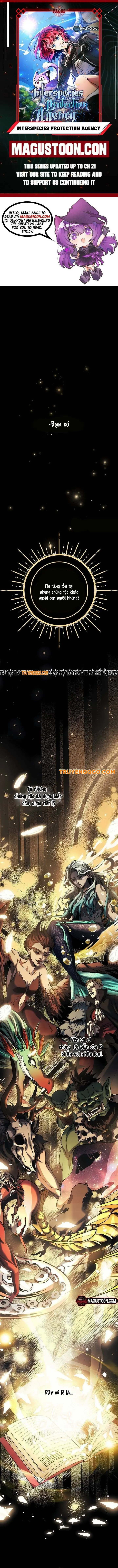 Cục Quản Lí Bảo Vệ Dị Chủng Chapter 1 - Trang 3
