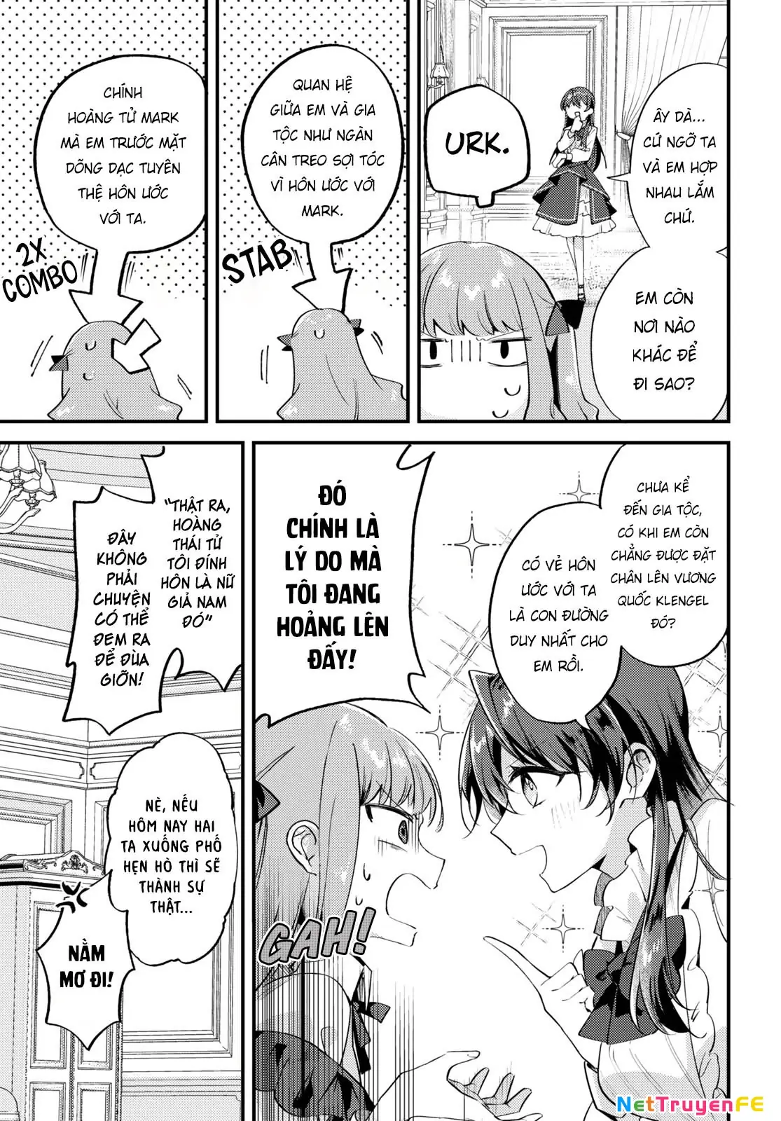 Cuộc đính hôn giữa Nàng phù thủy bị ghét bỏ và Cô công chúa giả nam Chapter 2 - Trang 6