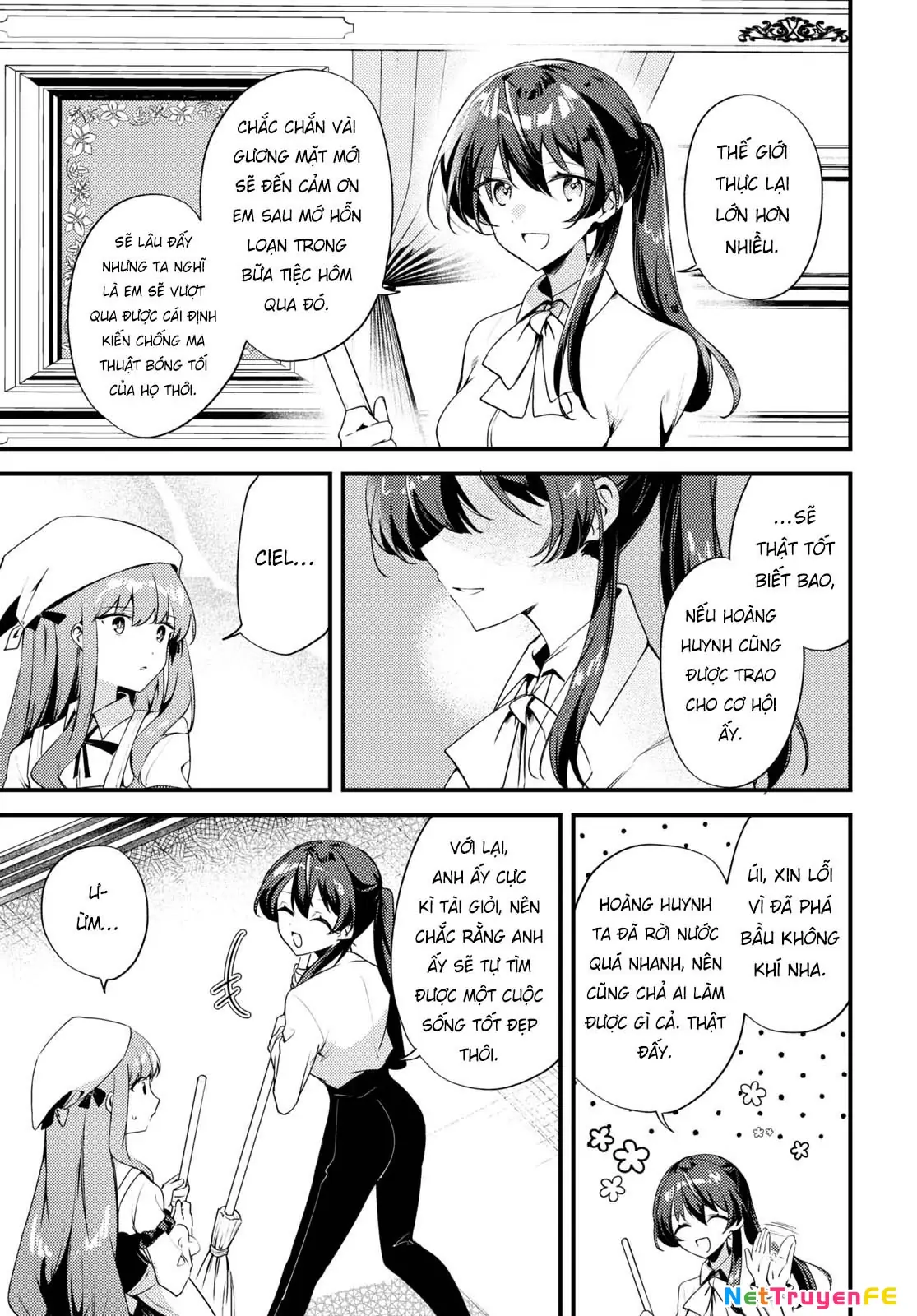 Cuộc đính hôn giữa Nàng phù thủy bị ghét bỏ và Cô công chúa giả nam Chapter 4 - Trang 10