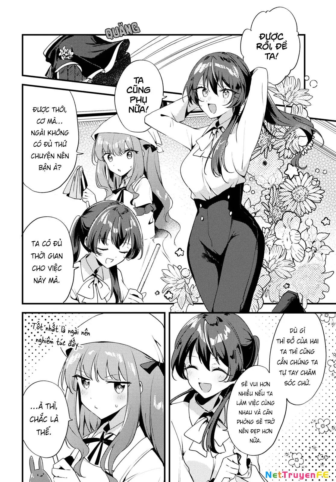 Cuộc đính hôn giữa Nàng phù thủy bị ghét bỏ và Cô công chúa giả nam Chapter 4 - Trang 7