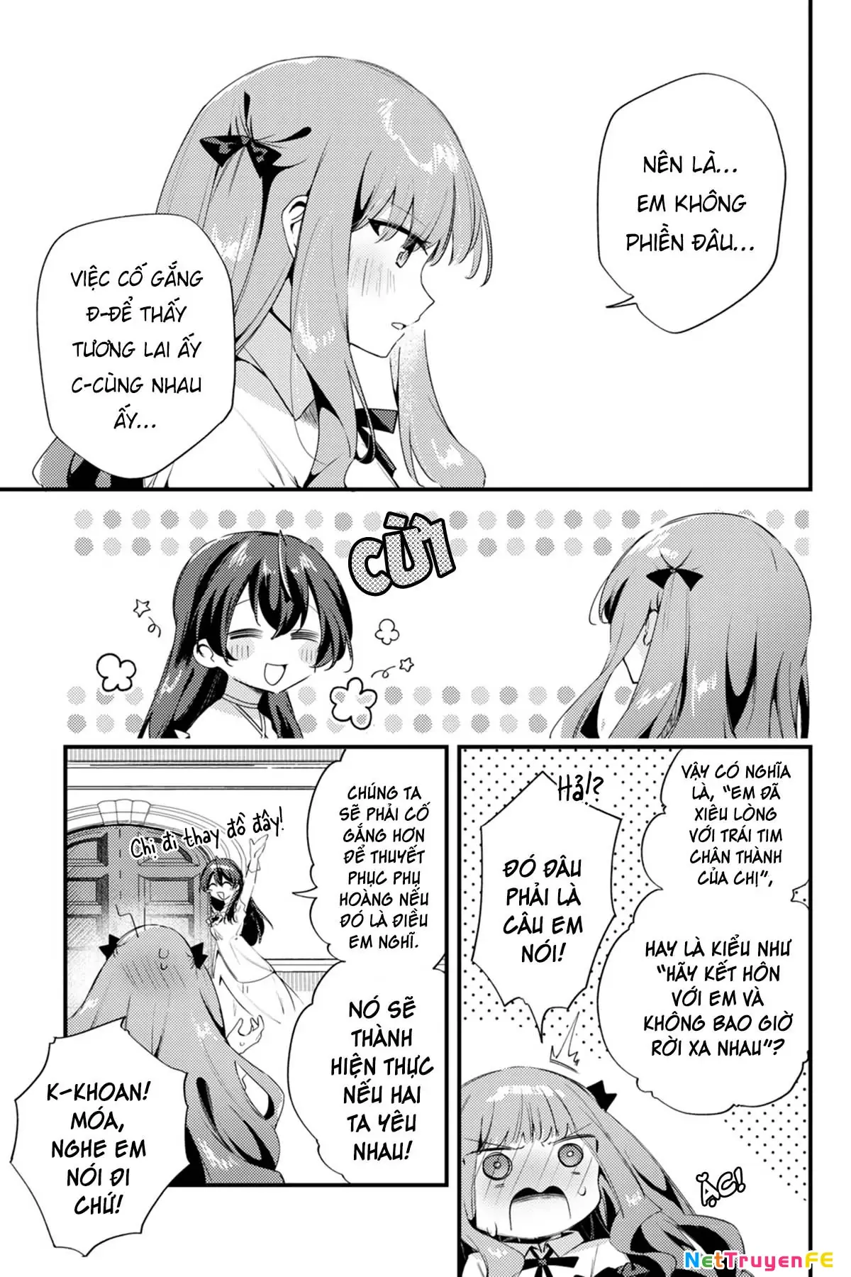 Cuộc đính hôn giữa Nàng phù thủy bị ghét bỏ và Cô công chúa giả nam Chapter 6 - Trang 12