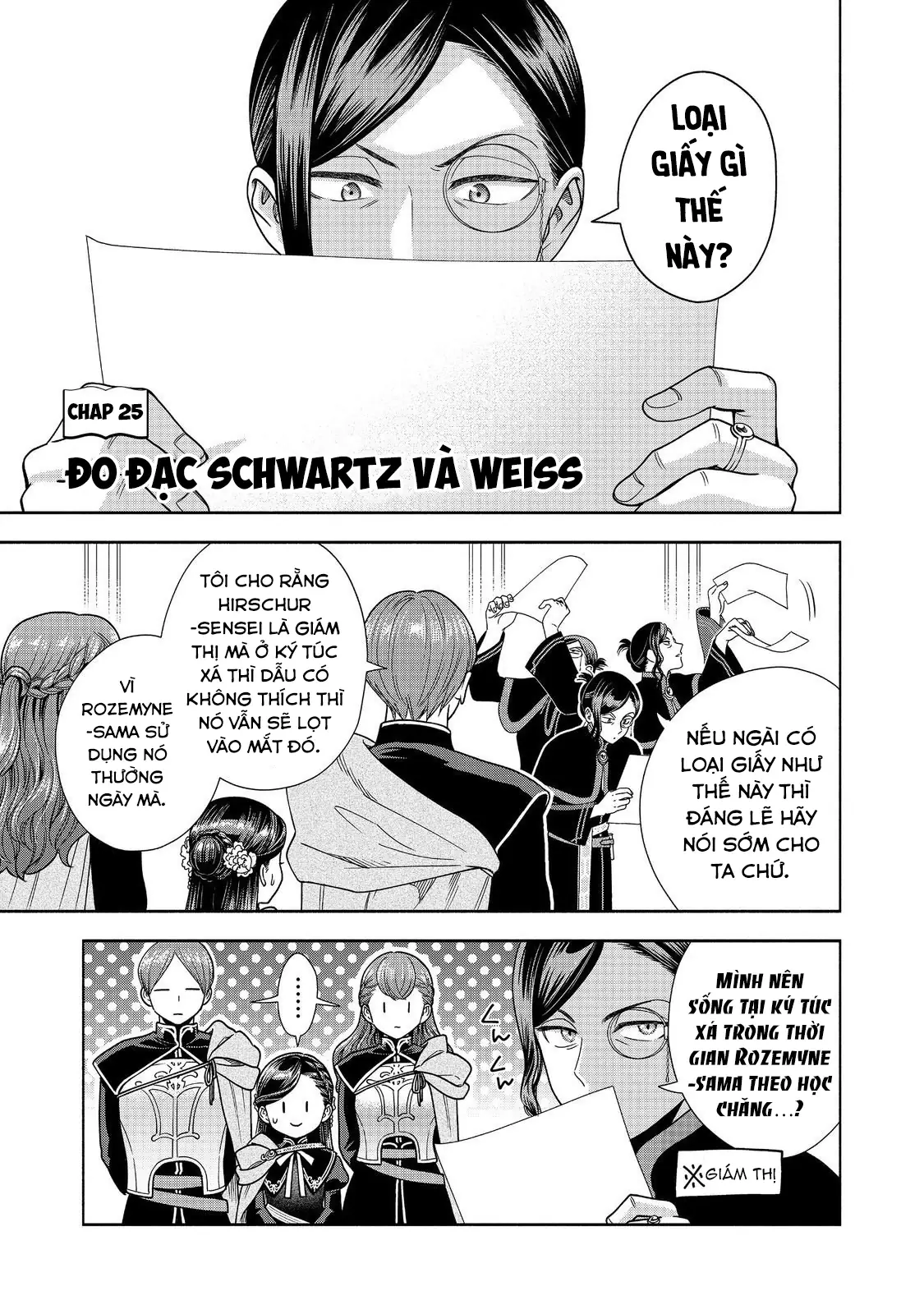 Cuộc Nổi Dậy Của Cô Nàng Mọt Sách - Phần 4 Chapter 25 - Trang 2
