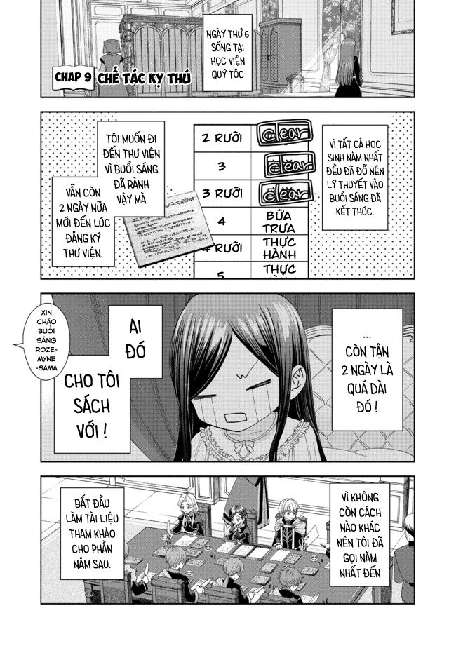 Cuộc Nổi Dậy Của Cô Nàng Mọt Sách - Phần 4 Chapter 9 - Trang 2