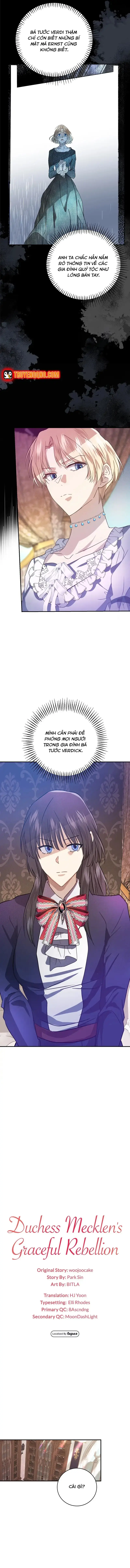 Cuộc Nổi Loạn Tao Nhã Của Nữ Công Tước Mecklen Chapter 8 - Trang 9