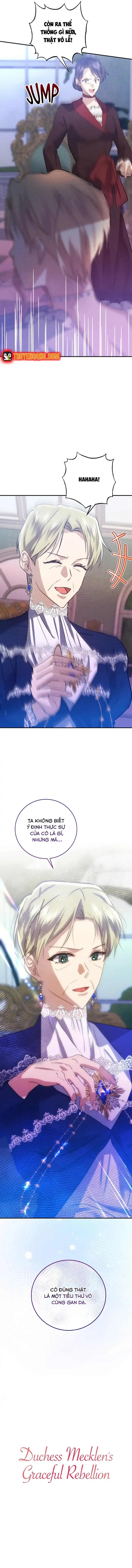 Cuộc Nổi Loạn Tao Nhã Của Nữ Công Tước Mecklen Chapter 9 - Trang 19