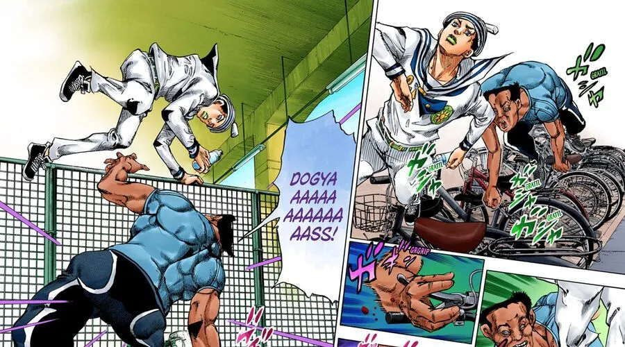 Cuộc Phiêu Lưu Kì Bí Của Jojo Phần 8: Jojolion Chapter 62 - Trang 46
