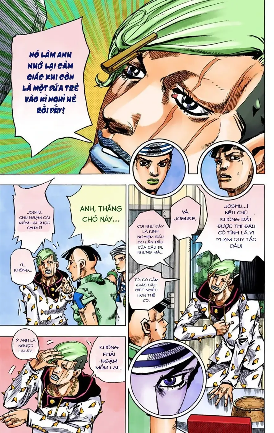 Cuộc Phiêu Lưu Kỳ Bí của JoJo Phần 8: Jojolion Chapter 36 - Trang 11