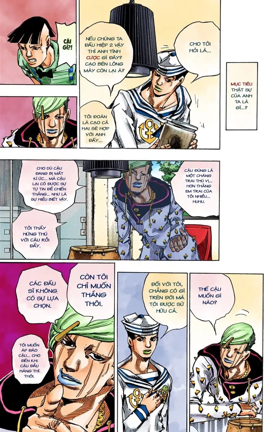 Cuộc Phiêu Lưu Kỳ Bí của JoJo Phần 8: Jojolion Chapter 36 - Trang 15