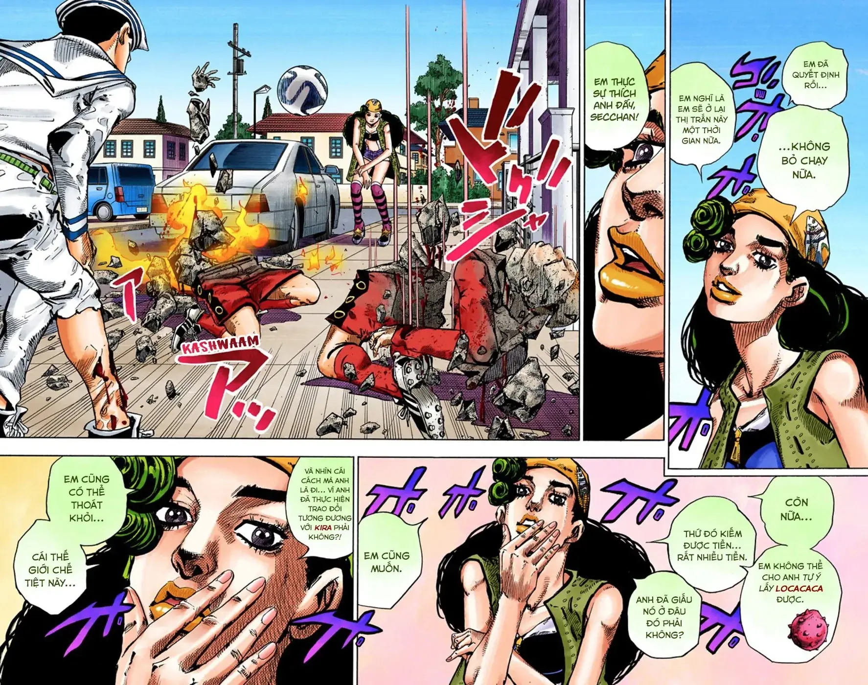 Cuộc Phiêu Lưu Kỳ Bí của JoJo Phần 8: Jojolion Chapter 46 - Trang 36