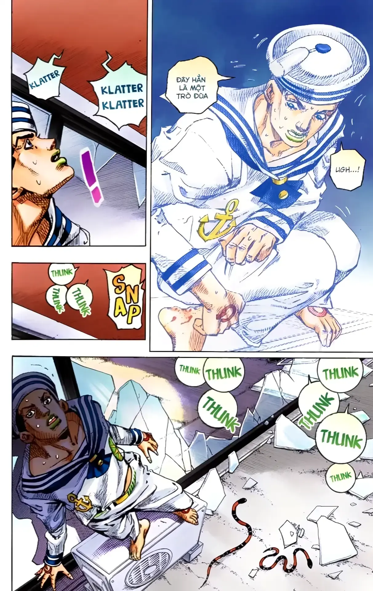 Cuộc Phiêu Lưu Kỳ Bí của JoJo Phần 8: Jojolion Chapter 5 - Trang 7