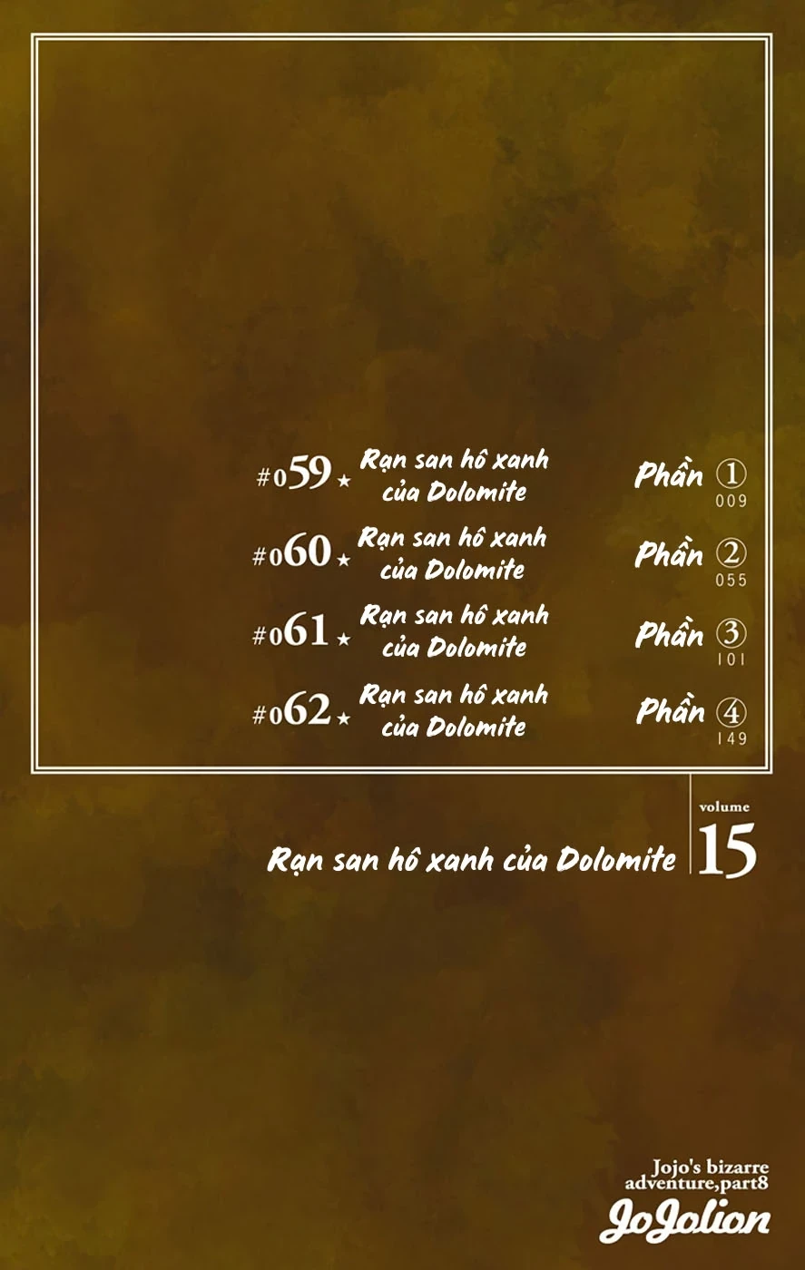 Cuộc Phiêu Lưu Kỳ Bí của JoJo Phần 8: Jojolion Chapter 59 - Trang 6
