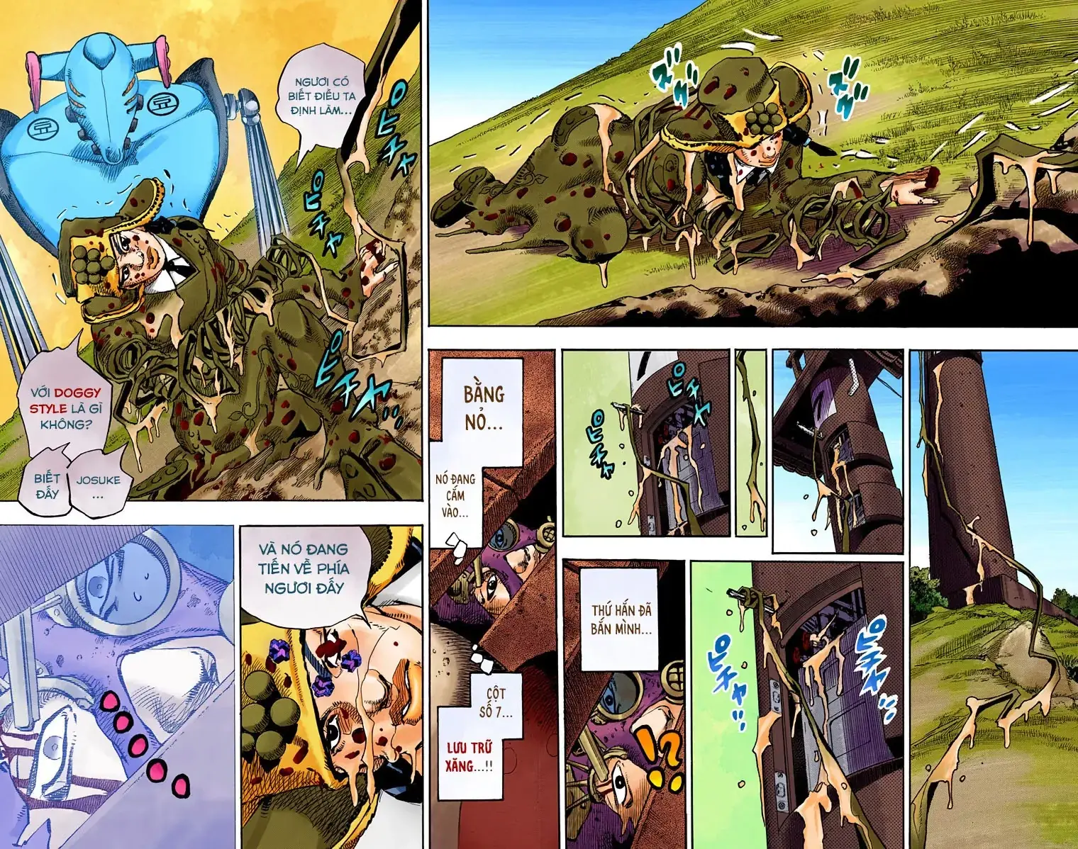 Cuộc Phiêu Lưu Kỳ Bí của JoJo Phần 8: Jojolion Chapter 70 - Trang 8