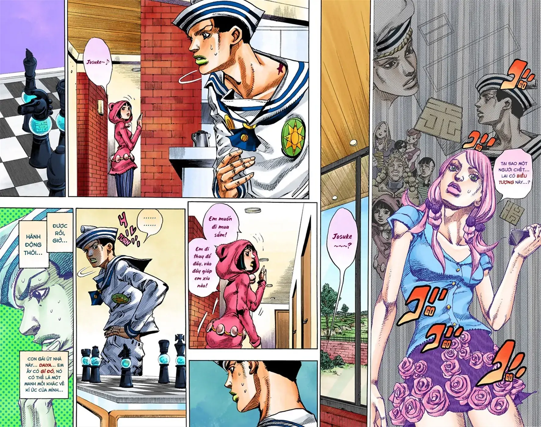Cuộc Phiêu Lưu Kỳ Bí của JoJo Phần 8: Jojolion Chapter 8 - Trang 36
