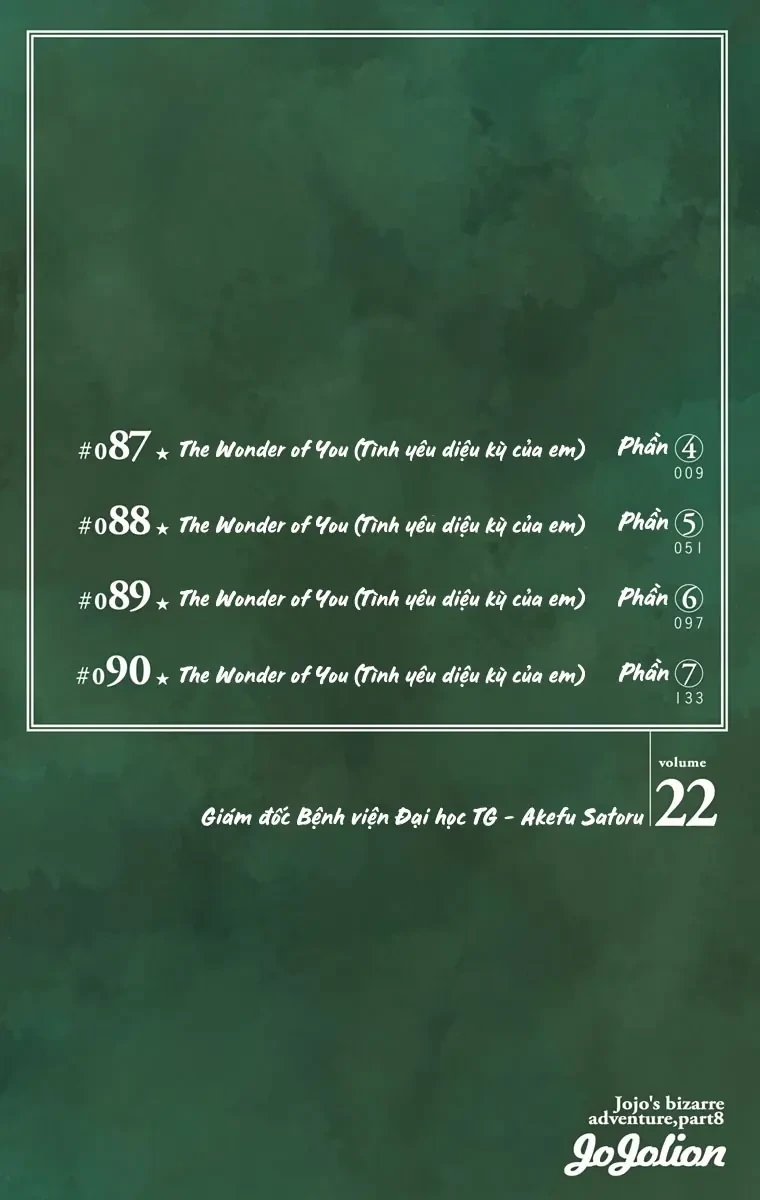 Cuộc Phiêu Lưu Kỳ Bí của JoJo Phần 8: Jojolion Chapter 87 - Trang 6