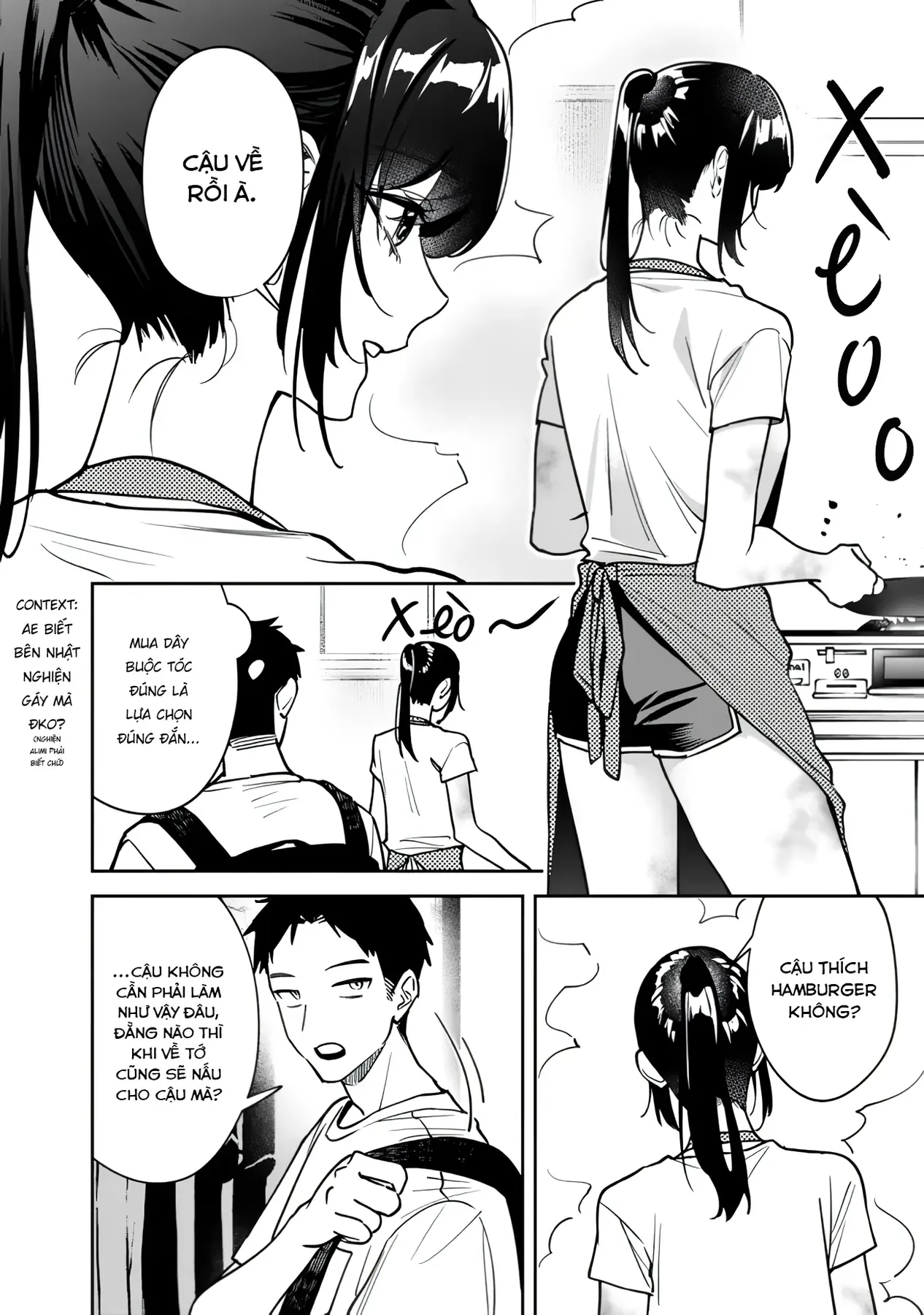Cuộc Sống Chung Với Nữ Hoàng Kiêu Ngạo Thời Cao Trung Hoá Ra Lại Không Hề Khó Chịu Đến Thế Chapter 4 - Trang 3