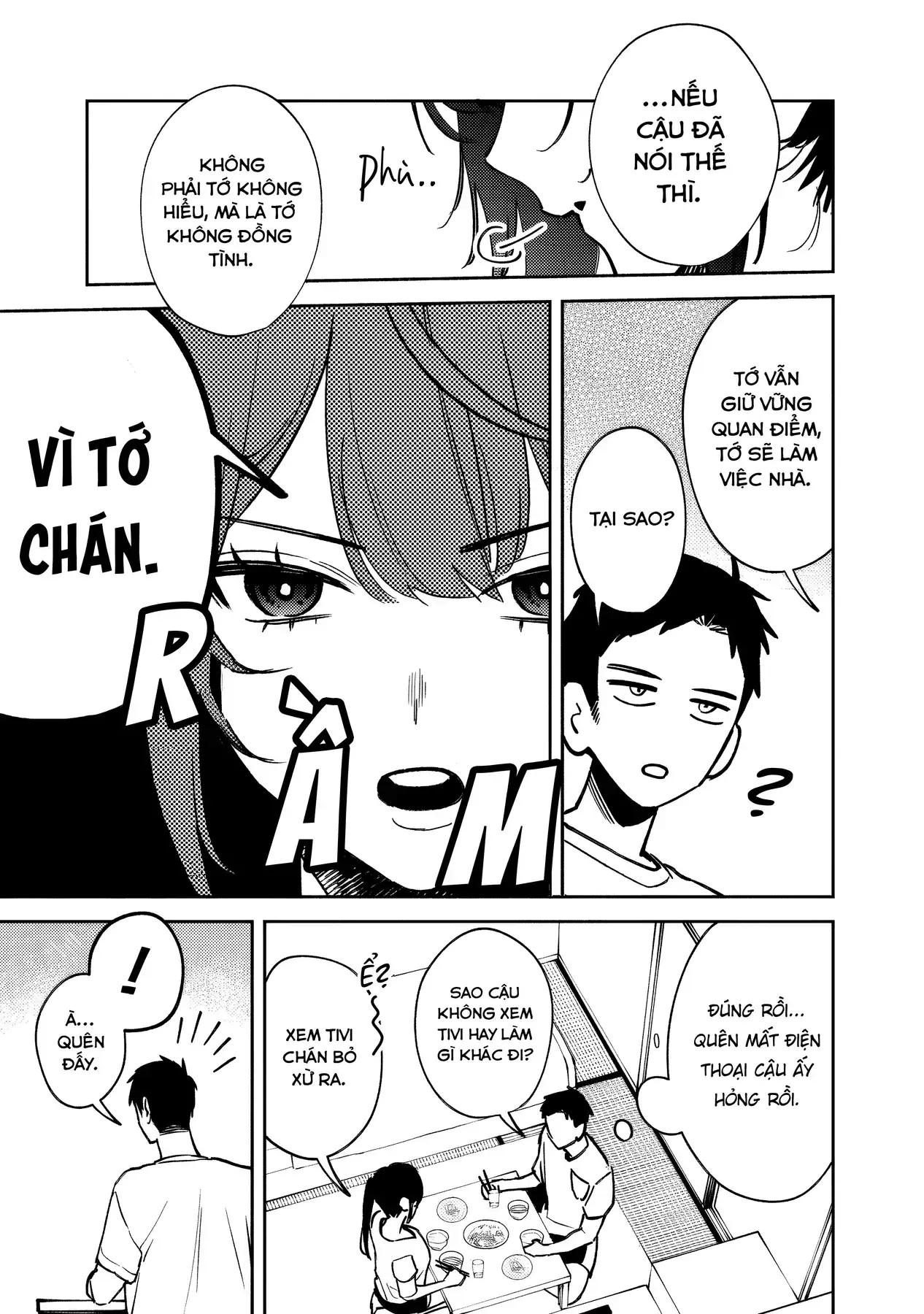 Cuộc Sống Chung Với Nữ Hoàng Kiêu Ngạo Thời Cao Trung Hoá Ra Lại Không Hề Khó Chịu Đến Thế Chapter 7 - Trang 12