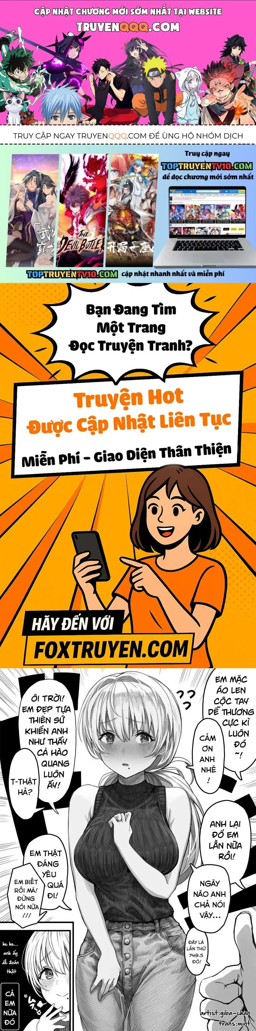 Cuộc Sống Thường Nhật Cùng Cô Vợ Đảm Đang Của Tôi Chapter 18 - Trang 1
