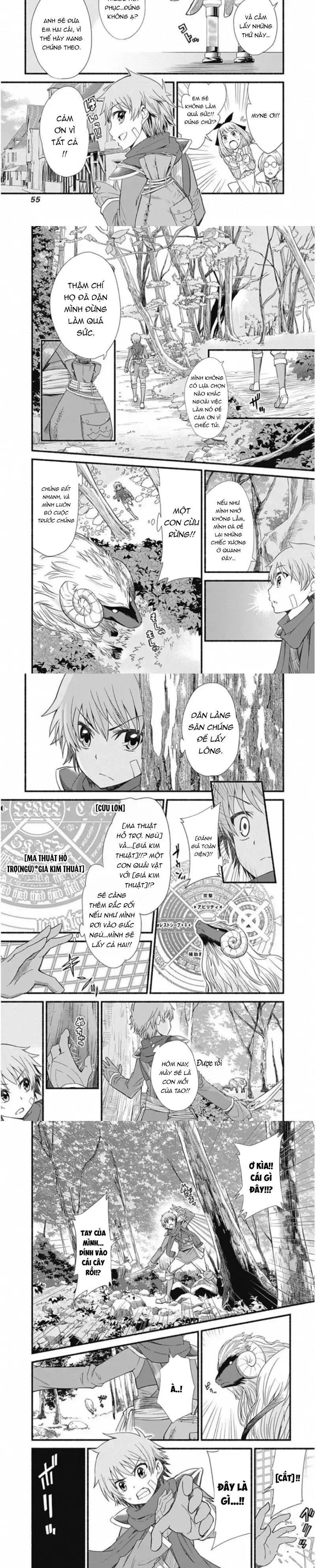 Cut & Paste De Kono Sekai Wo Ikite Iku Chapter 2 - Trang 4