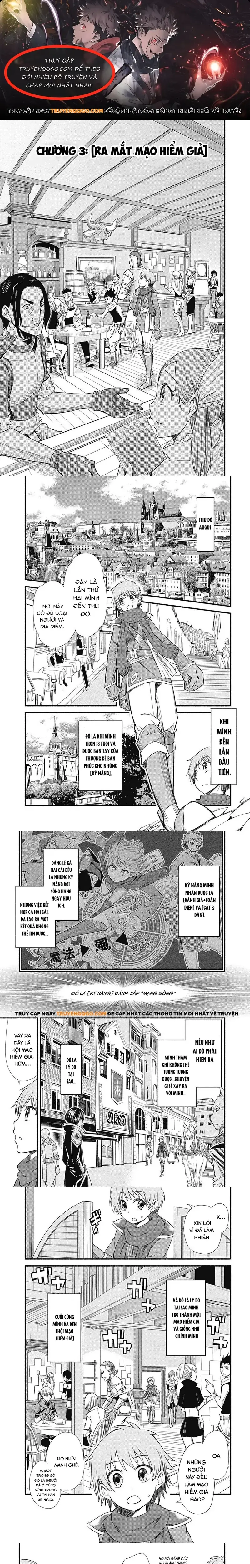 Cut & Paste De Kono Sekai Wo Ikite Iku Chapter 3 - Trang 2