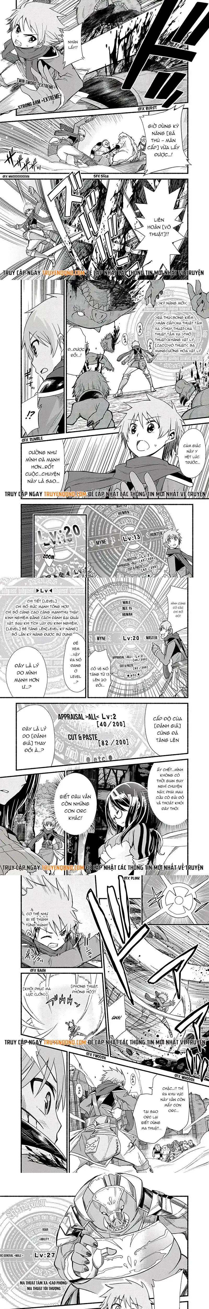 Cut & Paste De Kono Sekai Wo Ikite Iku Chapter 7 - Trang 3