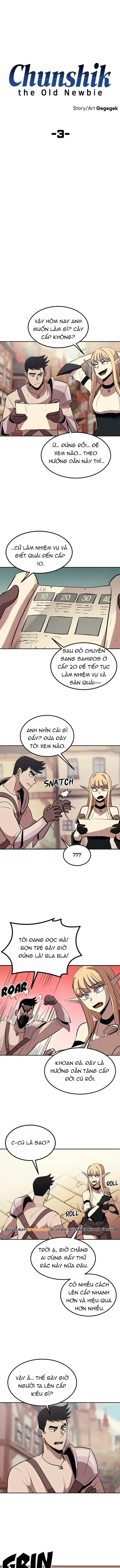 Cựu Binh Trở Lại Làm Tân Thủ Chapter 3 - Trang 4