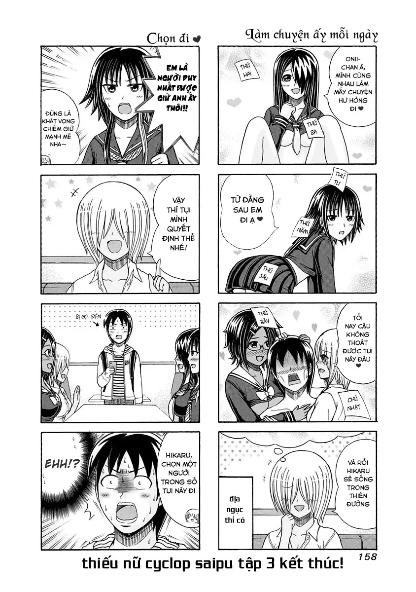 Cyclops Shoujo Saipu (Cô Em Gái Khổng Lồ) Chapter 113 - Trang 5