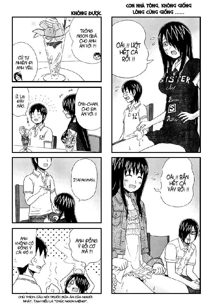 Cyclops Shoujo Saipu (Cô Em Gái Khổng Lồ) Chapter 14 - Trang 4