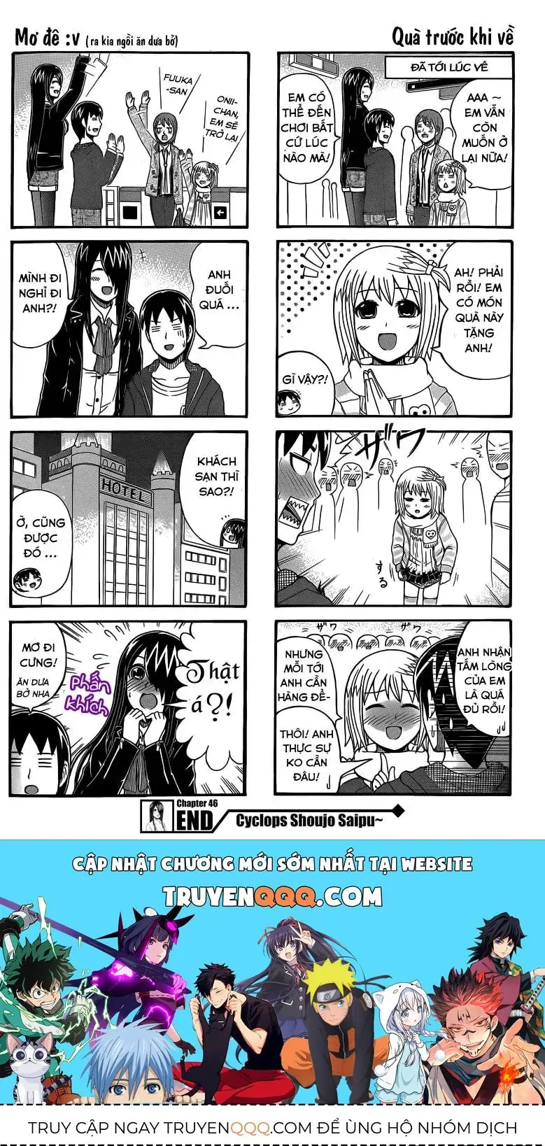 Cyclops Shoujo Saipu (Cô Em Gái Khổng Lồ) Chapter 46 - Trang 5
