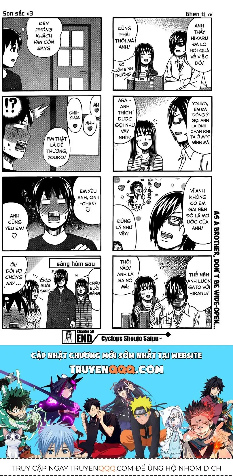 Cyclops Shoujo Saipu (Cô Em Gái Khổng Lồ) Chapter 50 - Trang 6