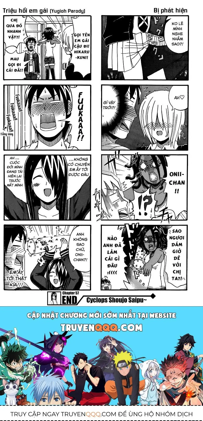 Cyclops Shoujo Saipu (Cô Em Gái Khổng Lồ) Chapter 57 - Trang 6