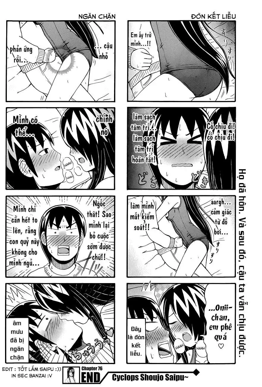Cyclops Shoujo Saipu (Cô Em Gái Khổng Lồ) Chapter 76 - Trang 5
