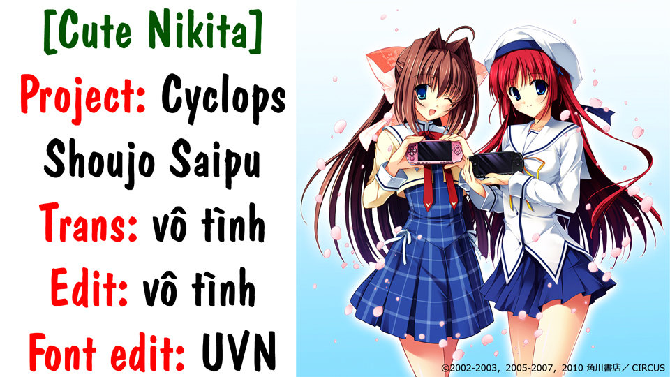 Cyclops Shoujo Saipu Chapter 30 - Trang 3