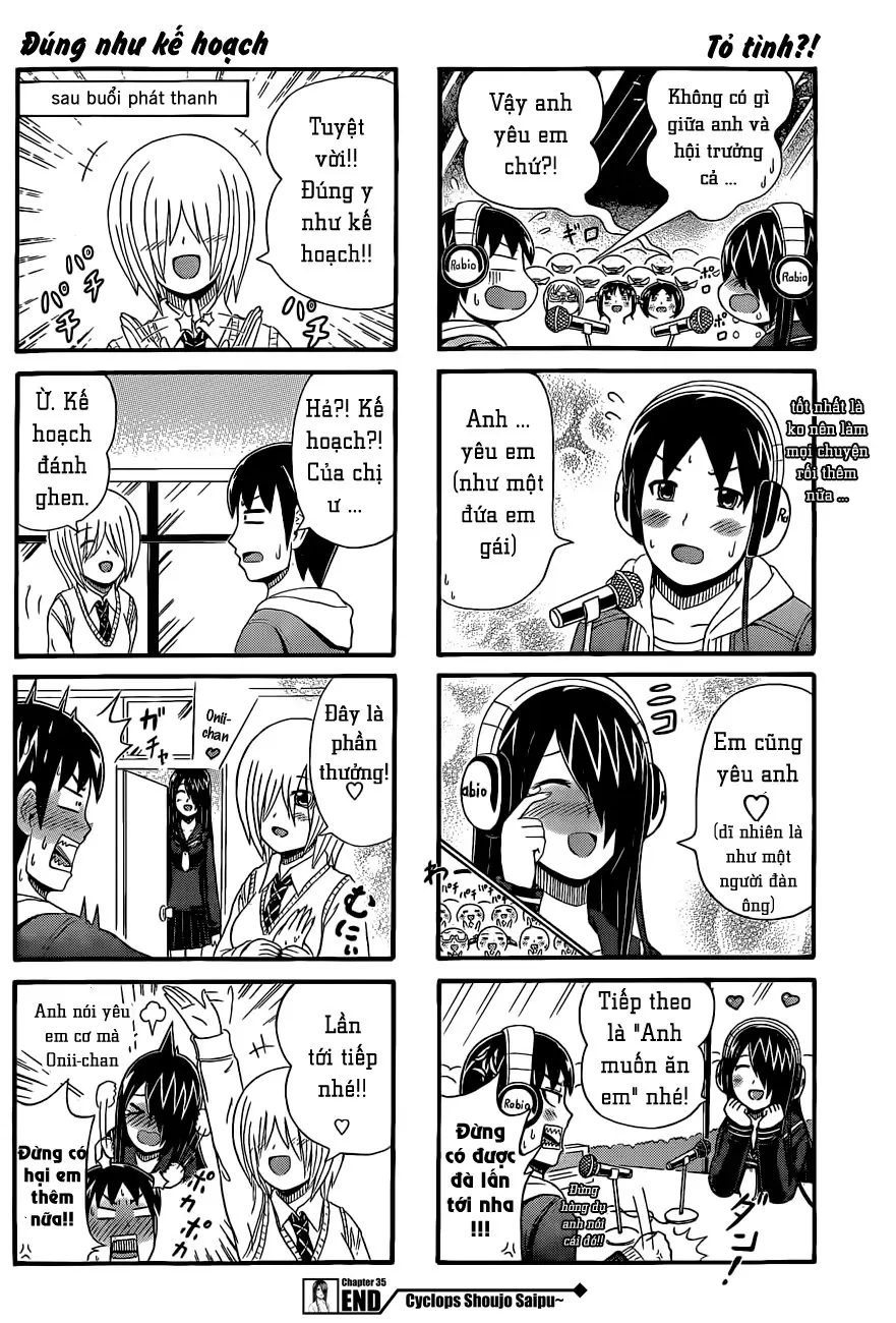 Cyclops Shoujo Saipu Chapter 35 - Trang 8